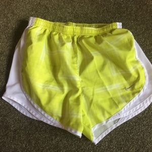 Green Nike Running Shorts EUC Size XS Norts